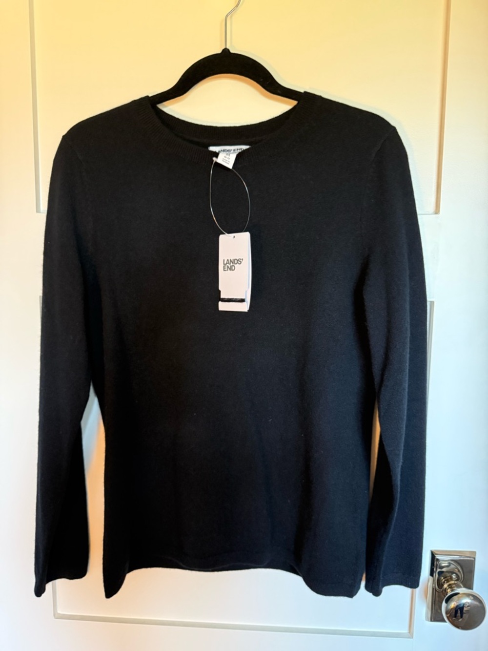 NWT Land’s End 100% cashmere sweater